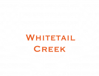 Whitetail Creek Resort Logo White